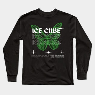 Ice Cube // Butterfly Long Sleeve T-Shirt